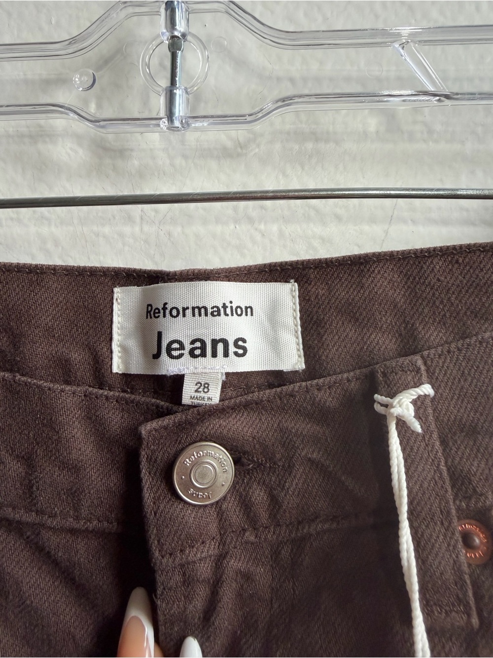 Reformation Val 90s Mid-Rise Straight-Leg Jeans - Picture 7 of 8
